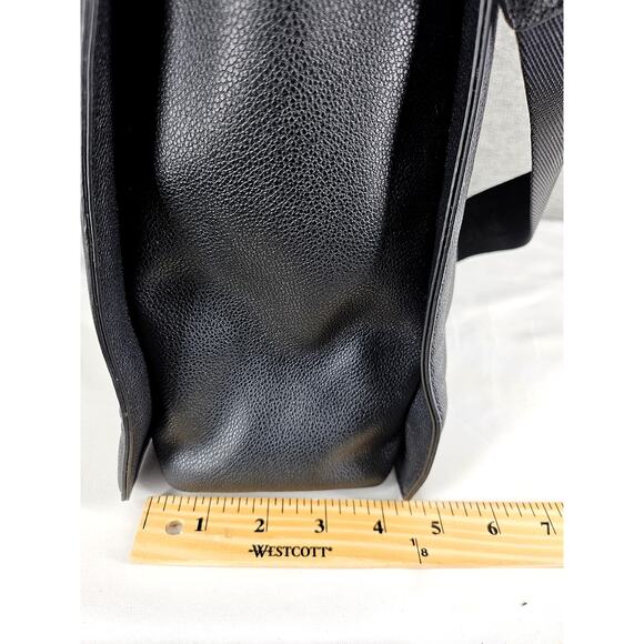 DKNY BOND NORTH SOUTH TOTE BAG — BLACK/WHITE • STYLE R94BZF35 • NEW WITH TAGS - Picture 9 of 13